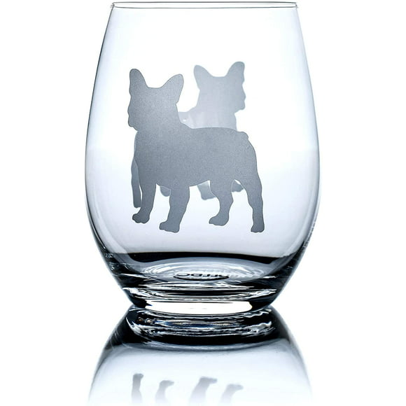 Personalized Staffordshire Bull Terrier Pet Dog Etched Wine Glass 12.75oz 